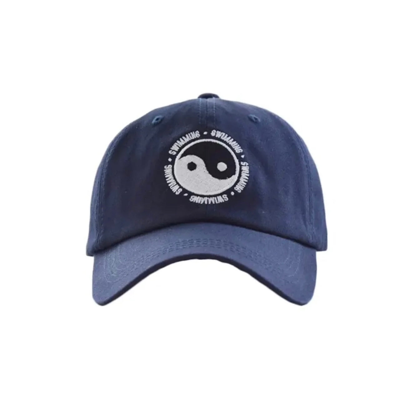 Yin and Yang Swimming Mac Miller Baseball Hat, Cool Hats, Gifts for Him, Gifts for Her, Valentine's Day