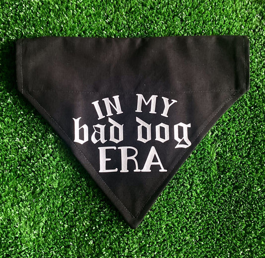 In My Bad Dog Era Dog Bandana, Eras Tour, Swiftie, Taylor Swift, Cute Bandana, Dog Accessories