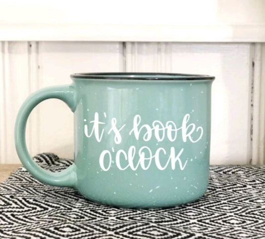 Book O'clock Campfire Mug