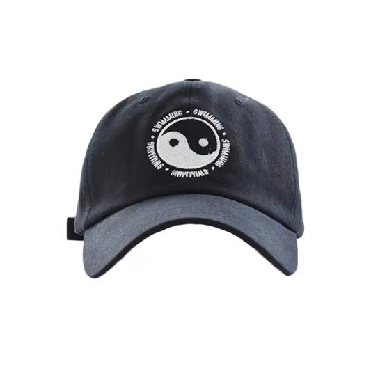 Yin and Yang Swimming Mac Miller Baseball Hat, Cool Hats, Gifts for Him, Gifts for Her, Valentine's Day