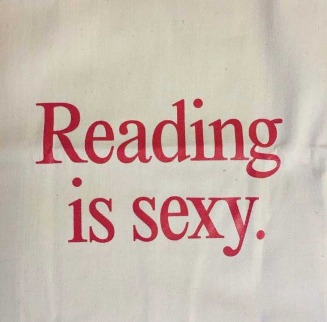 Reading is Sexy Tote Bag, Canvas Bag, Cute Book Bag, Book Lover Gift, Booktok, School Bag, Shoulder Bag