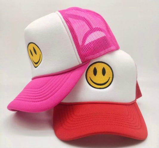 Smiley Face Trucker Hat