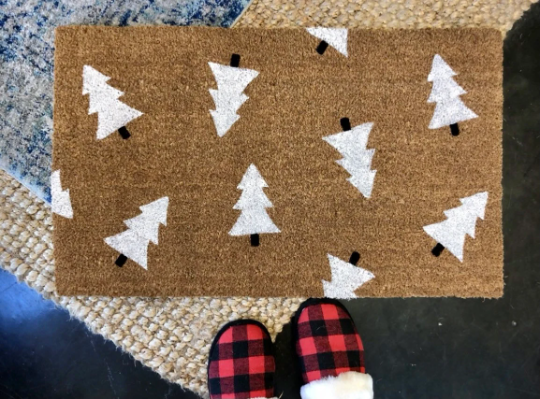 Christmas Tree Doormat, Plants, Home Decor, Home and Patio Decor, Home Accents, Funny Doormats, Cute Doormats, Patio and Garden