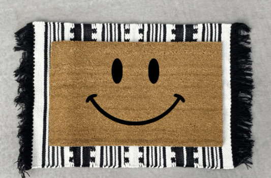 Smiley Face Doormat, Home Decor, Home and Patio Decor, Home Accents, Funny Doormats, Cute Doormats, Patio and Garden