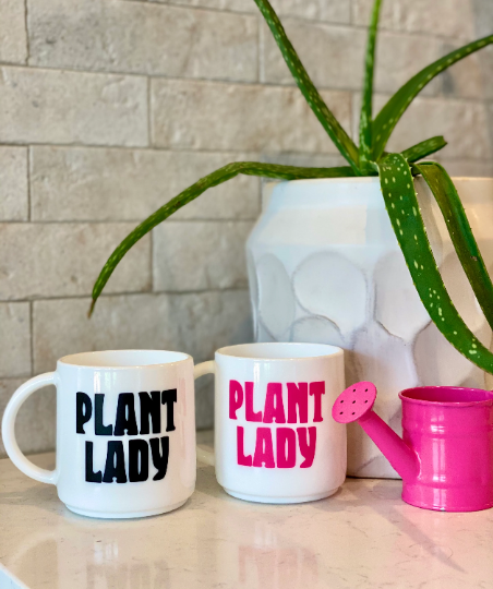 Plant Lady Coffee Mug, Plant Lover Gift, Plant Gifts, Plant Mom, Succulents