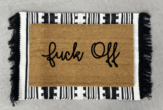 Fuck Off Doormat, Funny Decor, Home Decor, Home and Patio Decor, Home Accents, Funny Doormats, Cute Doormats, Patio and Garden