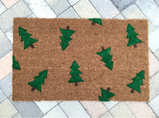 Christmas Tree Doormat, Plants, Home Decor, Home and Patio Decor, Home Accents, Funny Doormats, Cute Doormats, Patio and Garden